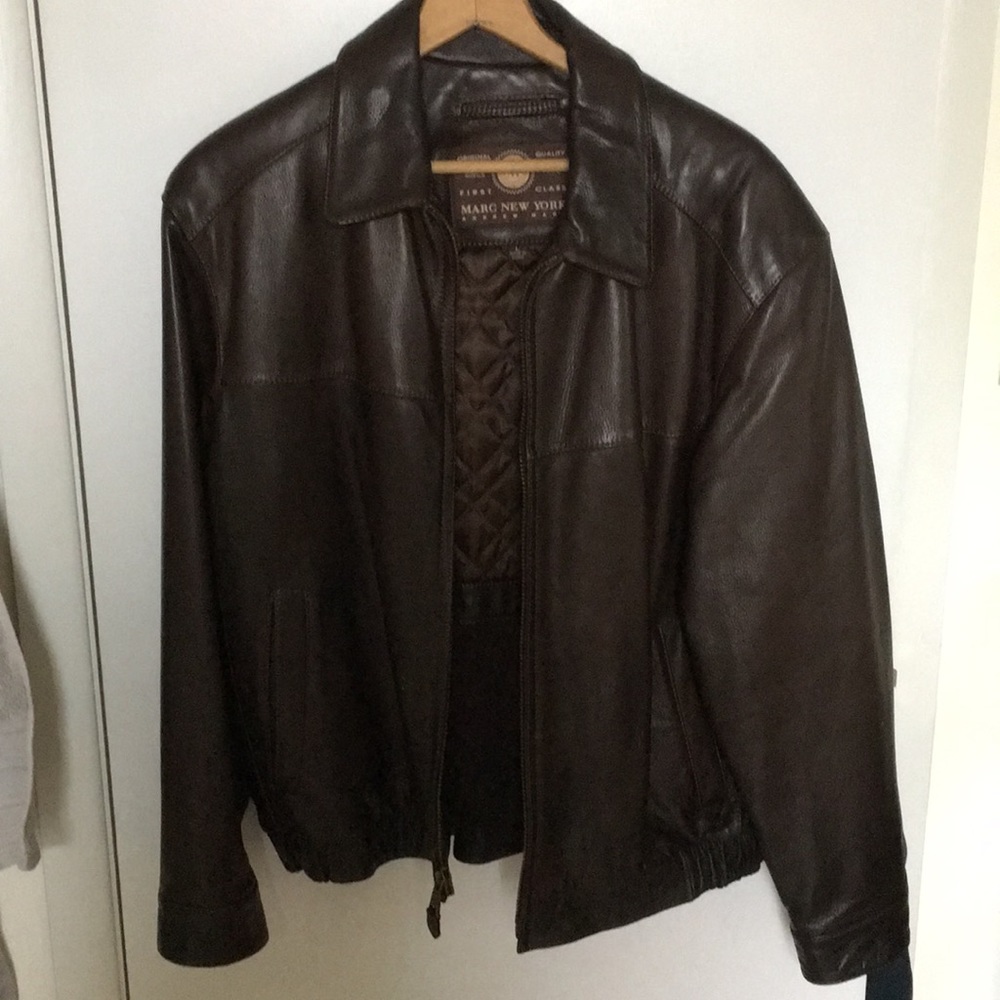 Marc New York Leather Men's Jacket (L)